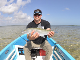 Cancun bonefishing in Isla Blanca